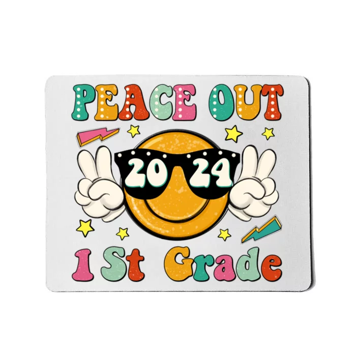 Peace Out 2024 1st Grade Mousepad