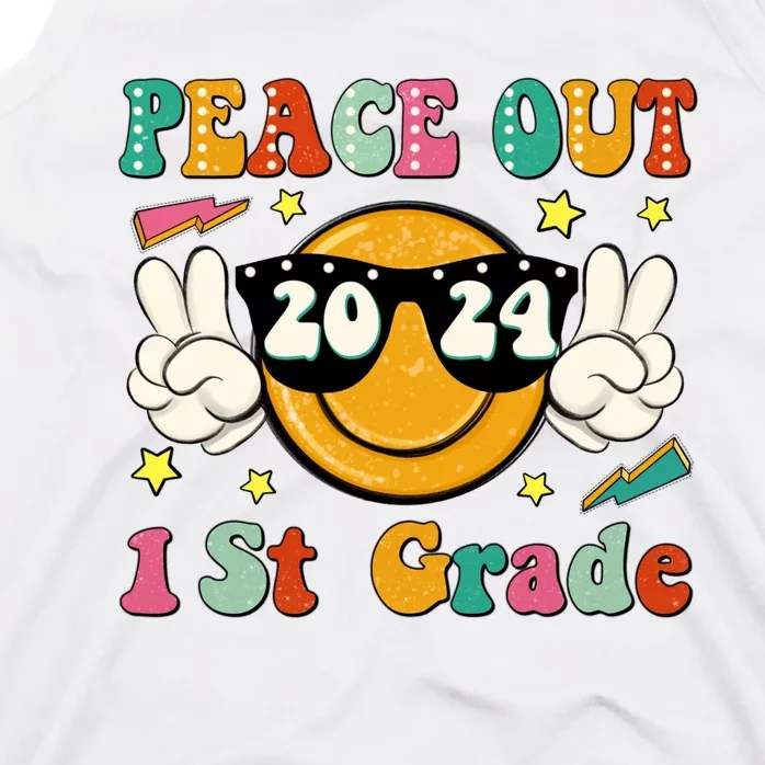 Peace Out 2024 1st Grade Tank Top