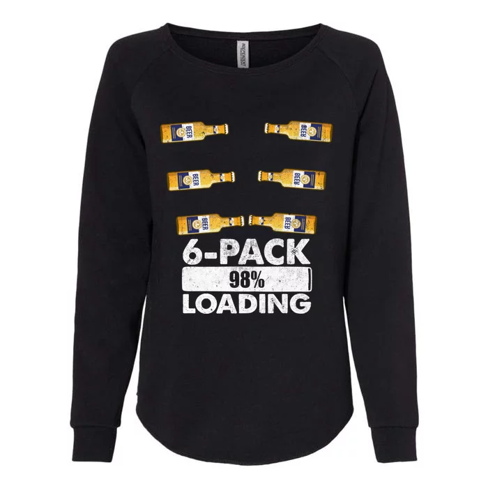 Pack Of 6 Loading Beer Mugs Gift Womens California Wash Sweatshirt