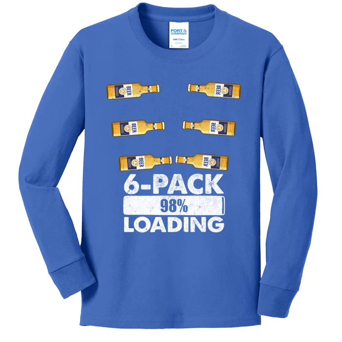 Pack Of 6 Loading Beer Mugs Gift Kids Long Sleeve Shirt