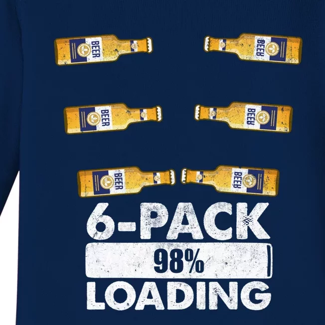 Pack Of 6 Loading Beer Mugs Gift Baby Long Sleeve Bodysuit