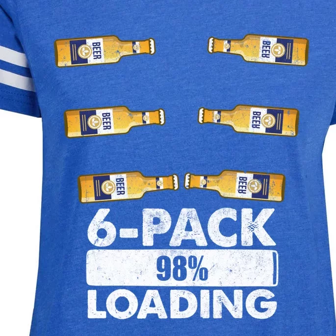 Pack Of 6 Loading Beer Mugs Gift Enza Ladies Jersey Football T-Shirt