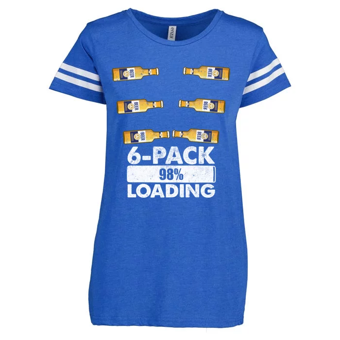 Pack Of 6 Loading Beer Mugs Gift Enza Ladies Jersey Football T-Shirt