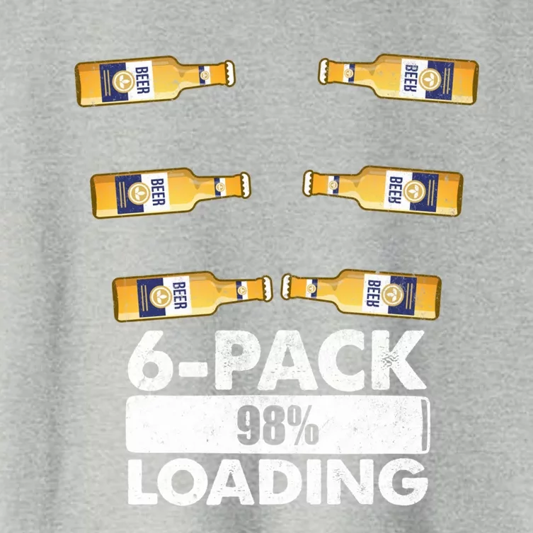 Pack Of 6 Loading Beer Mugs Gift Women's Crop Top Tee