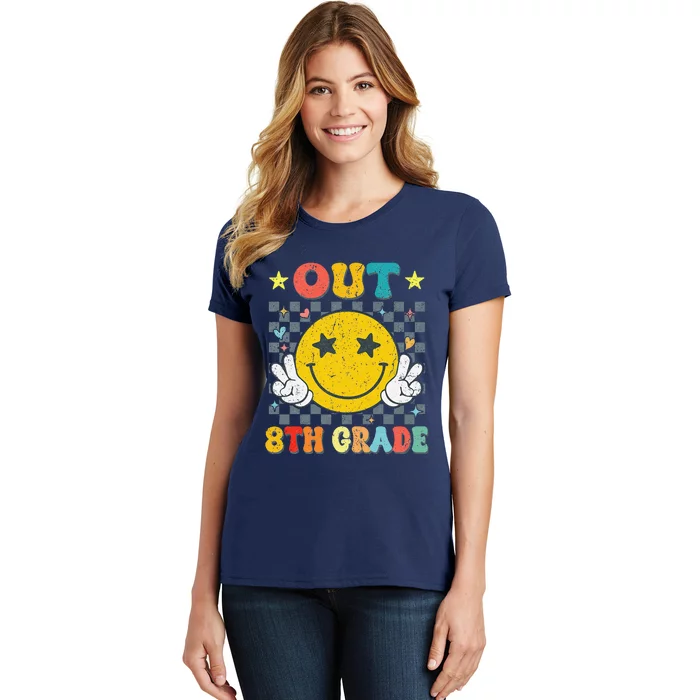 Peace Out 8th Grade Graduate Graduation Last Day Of School Women's T-Shirt