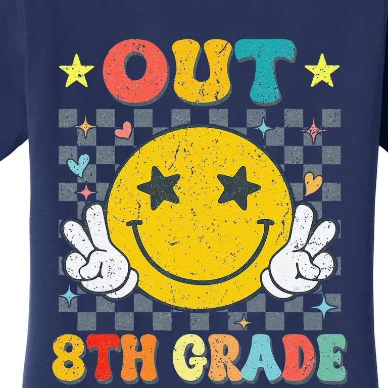 Peace Out 8th Grade Graduate Graduation Last Day Of School Women's T-Shirt