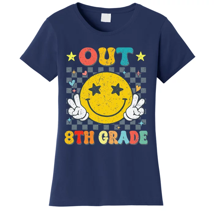 Peace Out 8th Grade Graduate Graduation Last Day Of School Women's T-Shirt