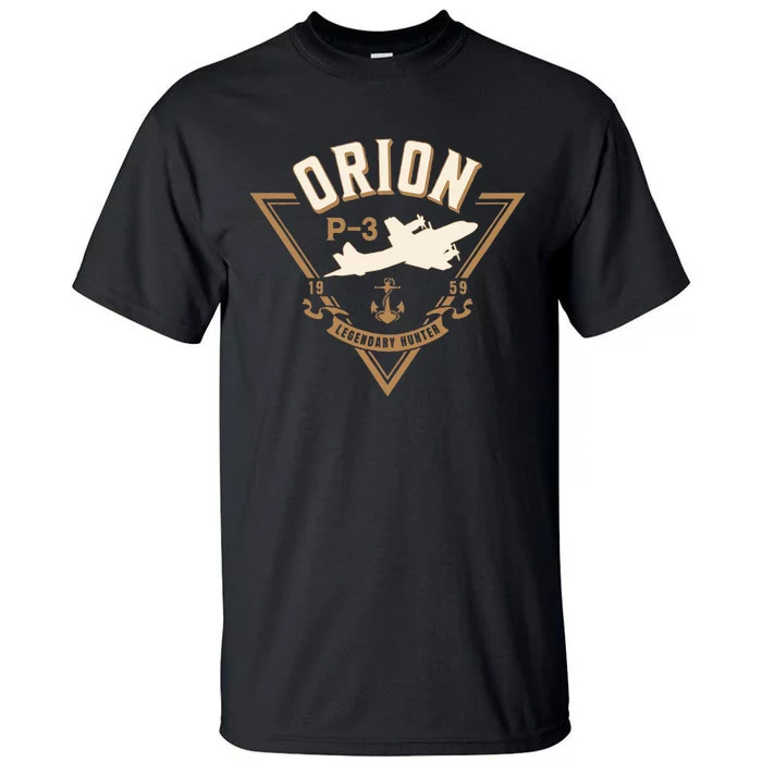 P3 Orion Antisubmarine Warfare Naval Patrol Aircraft Tall T-Shirt