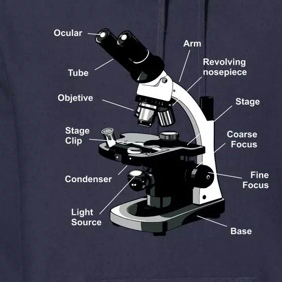 Parts Of A Microscope Premium Hoodie