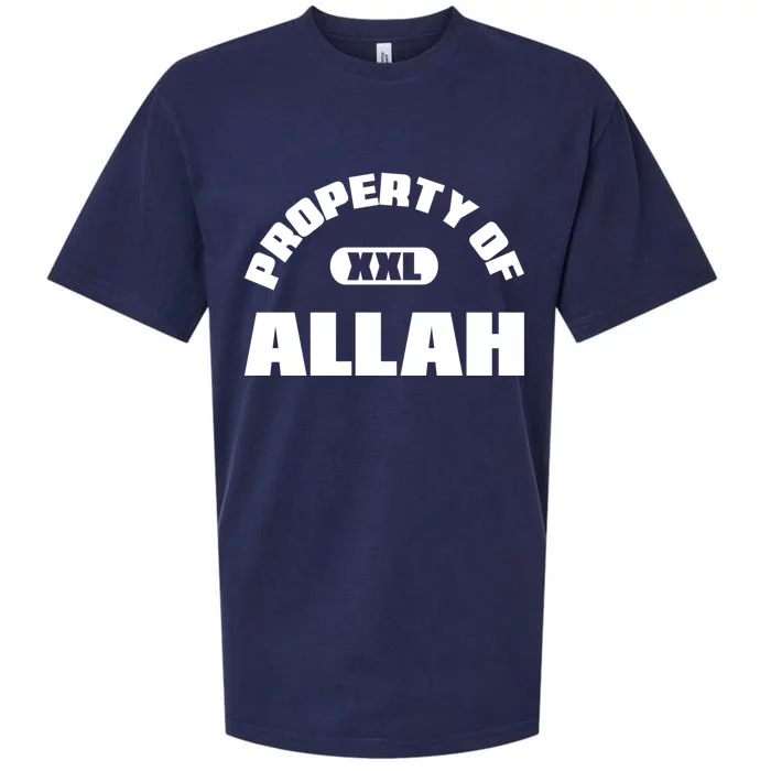 Property Of Allah Islam Muslim Ramadan Kareem Mubarak Mosque Gift Sueded Cloud Jersey T-Shirt