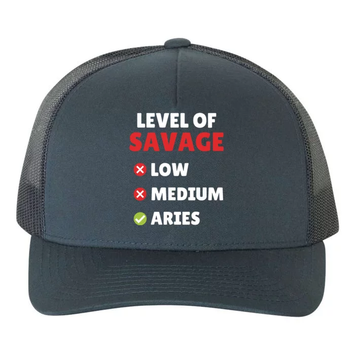 Proud Of Being Aries Zodiac Birthday Bday Celebrants Yupoong Adult 5-Panel Trucker Hat