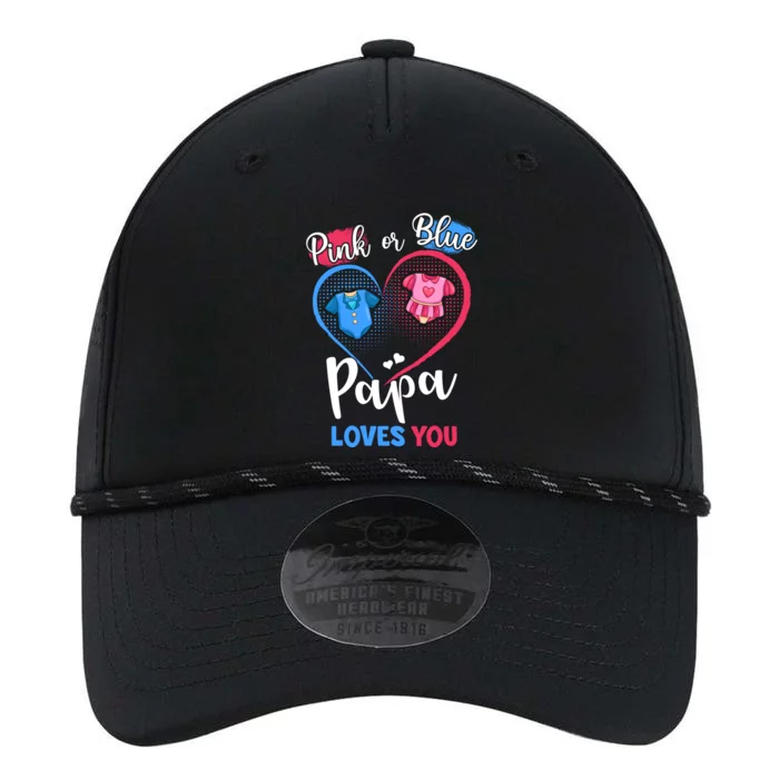 Pink Or Blue Papa Loves You Pregnancy Gender Reveal Dad Meaningful Gift Performance The Dyno Cap