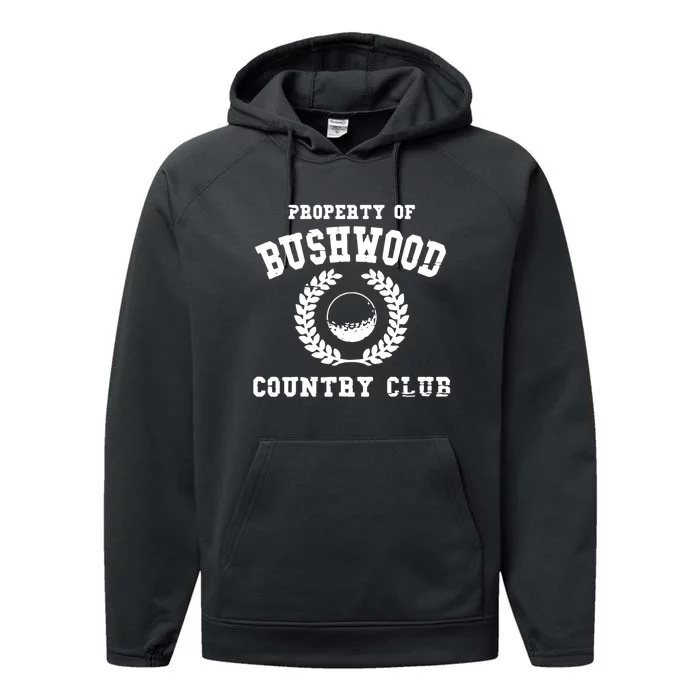 Property Of Bushwood Performance Fleece Hoodie