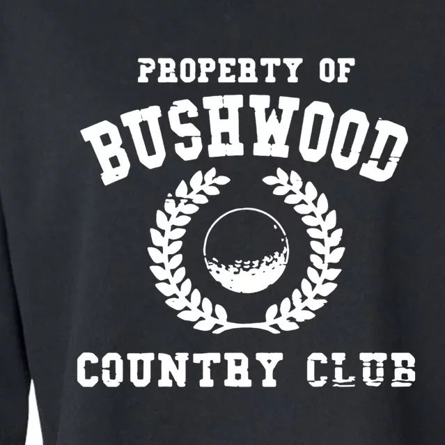 Property Of Bushwood Cropped Pullover Crew