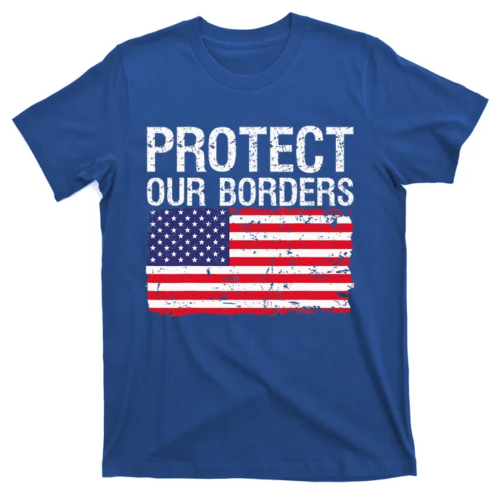 Protect Our Borders Law Enforcement Legal Immigration T-Shirt