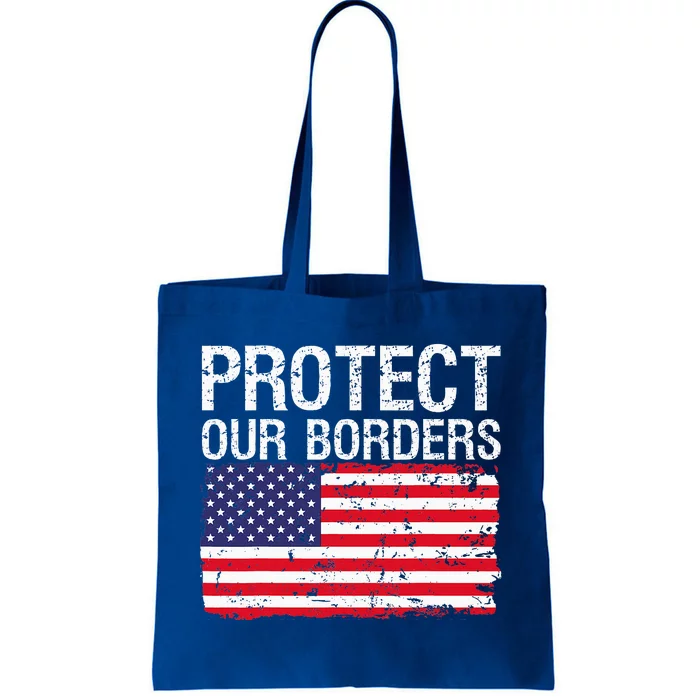 Protect Our Borders Law Enforcement Legal Immigration Tote Bag