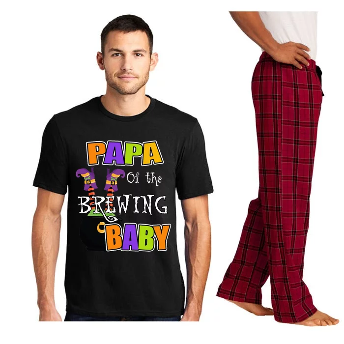 Papa of Brewing Baby Halloween Theme Baby Shower Spooky Pajama Set