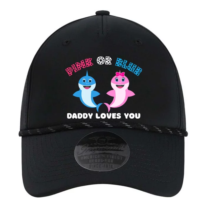 Pink Or Blue Daddy Loves You Gender Reveal Maternity Performance The Dyno Cap