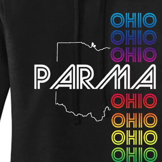 Parma Ohio City Oh Souvenir Women's Pullover Hoodie