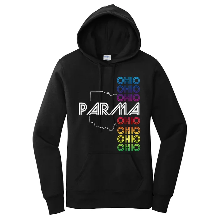 Parma Ohio City Oh Souvenir Women's Pullover Hoodie