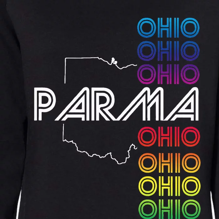 Parma Ohio City Oh Souvenir Womens California Wash Sweatshirt