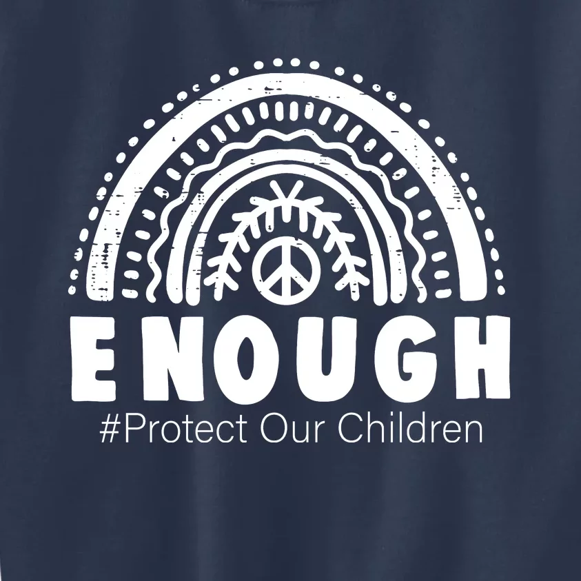 Protect Our Children End Gun Violence Awareness We Wear Orange Kids Sweatshirt