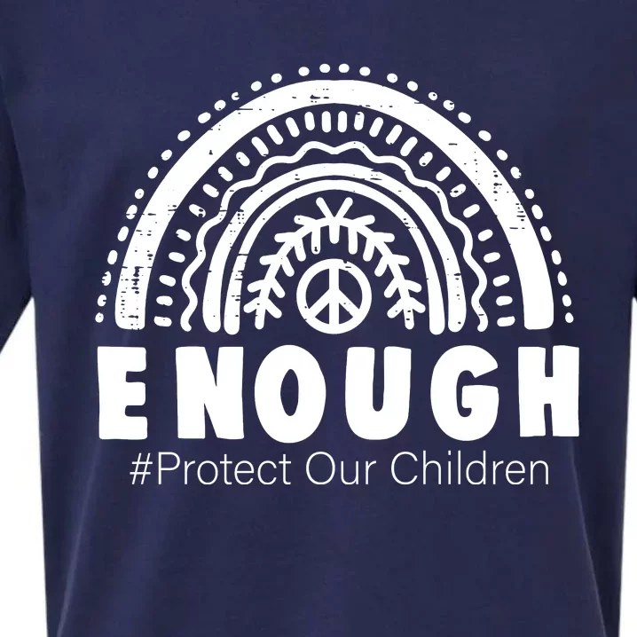 Protect Our Children End Gun Violence Awareness We Wear Orange Sueded Cloud Jersey T-Shirt