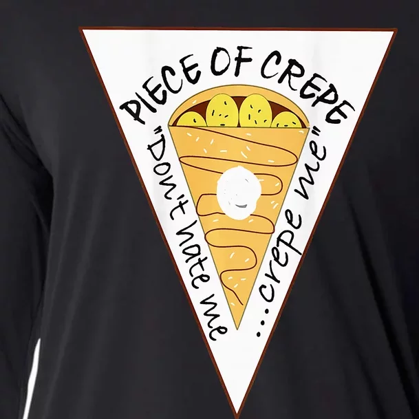 Piece Of Crepe Merch Cooling Performance Long Sleeve Crew