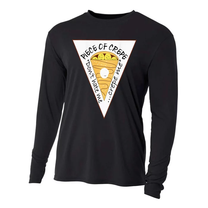 Piece Of Crepe Merch Cooling Performance Long Sleeve Crew