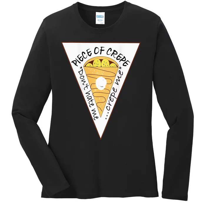 Piece Of Crepe Merch Ladies Long Sleeve Shirt