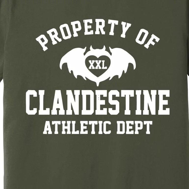 Property Of Clandestine Athletic Dept Xxl Premium T-Shirt