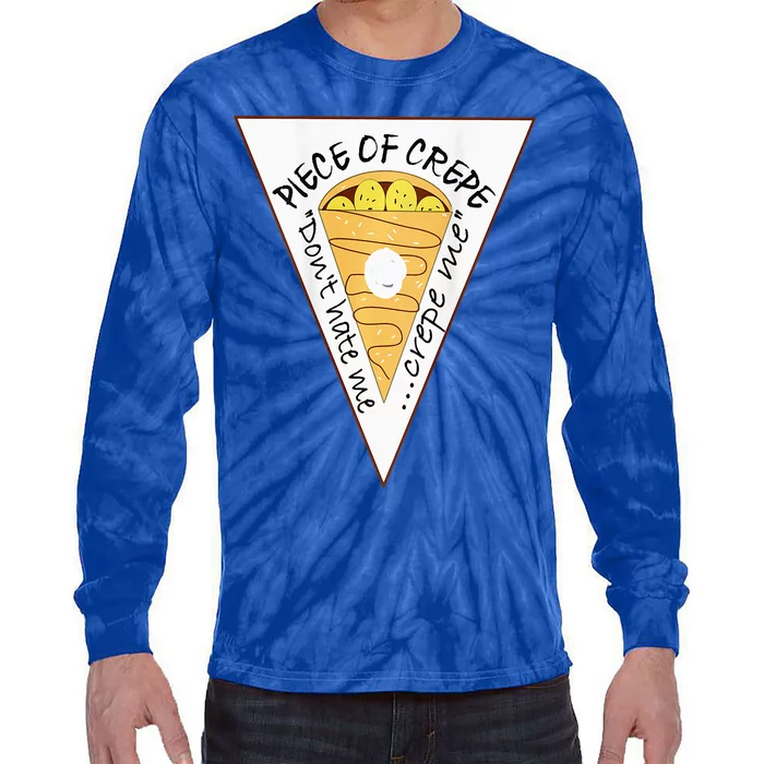 Piece Of Crepe Merch Tie-Dye Long Sleeve Shirt