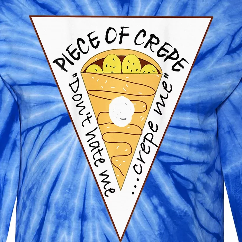 Piece Of Crepe Merch Tie-Dye Long Sleeve Shirt