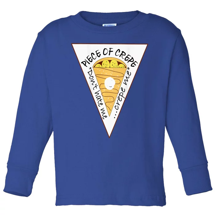 Piece Of Crepe Merch Toddler Long Sleeve Shirt