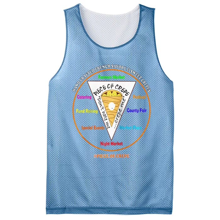 Piece Of Crepe Merch Raglan Baseball Mesh Reversible Basketball Jersey Tank