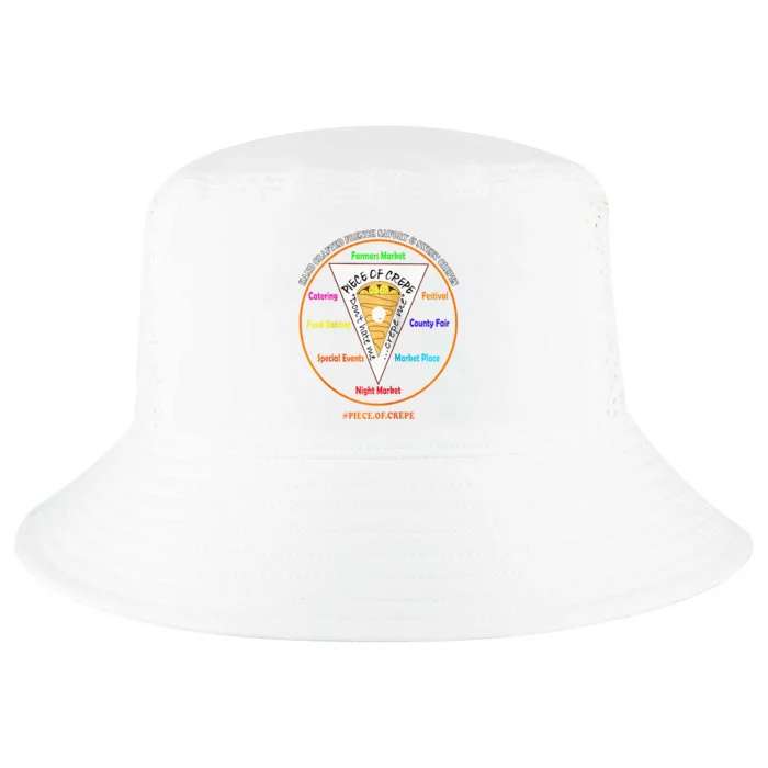 Piece Of Crepe Merch Raglan Baseball Cool Comfort Performance Bucket Hat