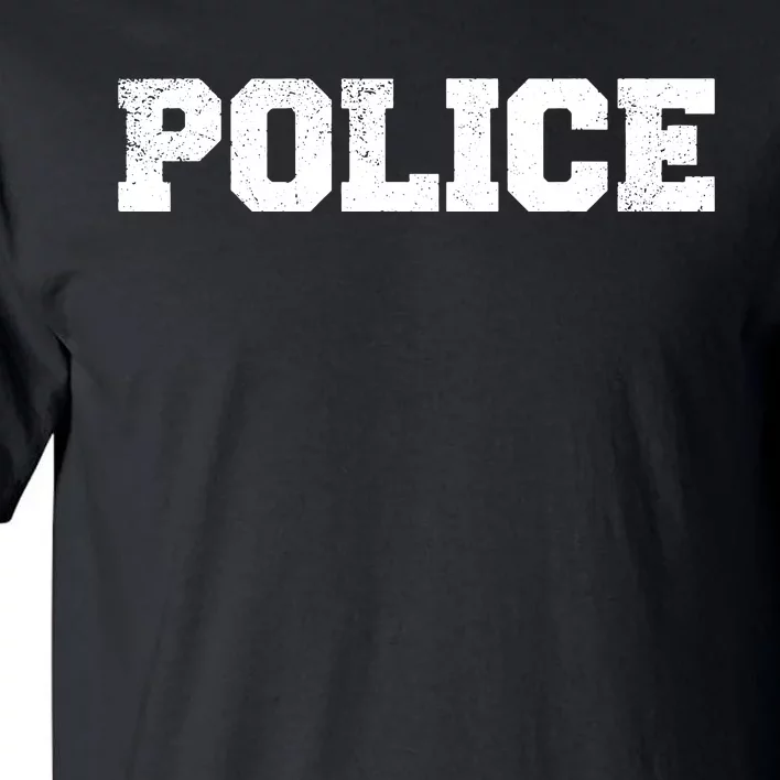 Police Officer Costume Apparel Swat Team Tall T-Shirt