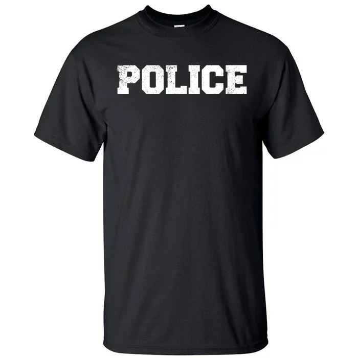 Police Officer Costume Apparel Swat Team Tall T-Shirt