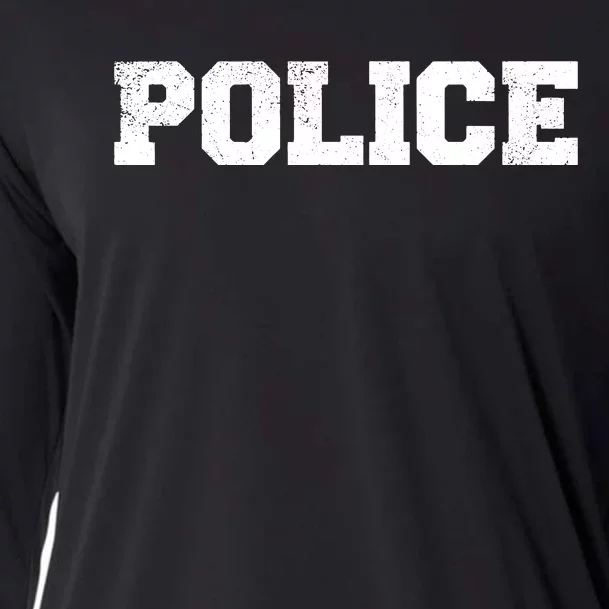 Police Officer Costume Apparel Swat Team Cooling Performance Long Sleeve Crew