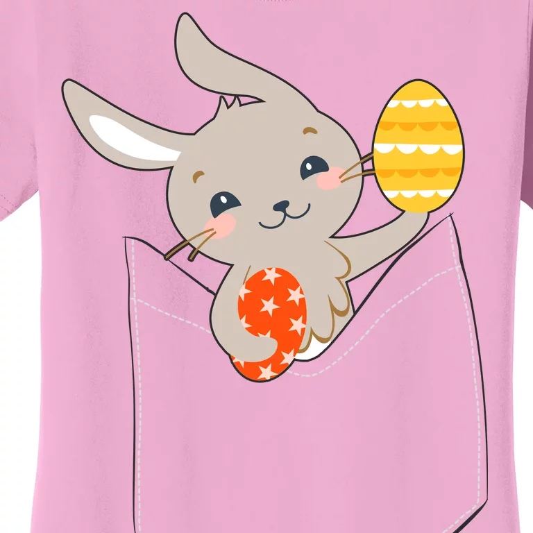 Pocket Easter Bunny Women's T-Shirt