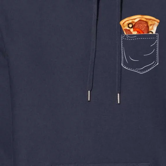 Pocket Pizza Slice Premium Hoodie