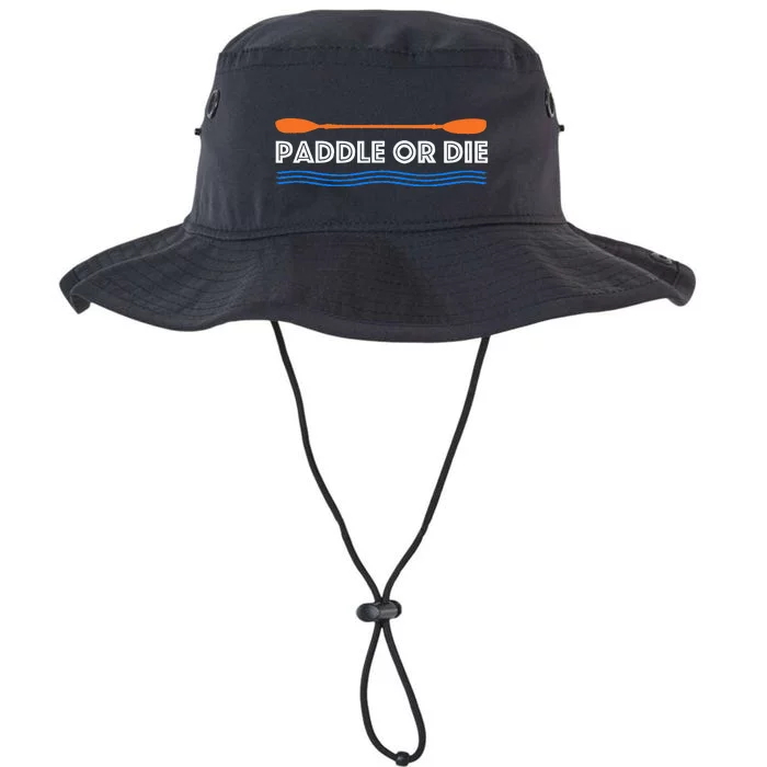 Paddle Or Die Hilarious Kayaking Legacy Cool Fit Booney Bucket Hat