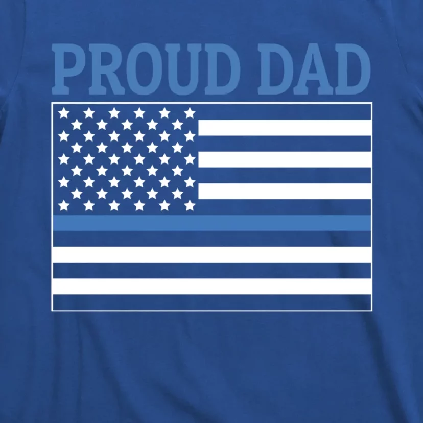 Police Officer Dad Proud Dad Gift T-Shirt