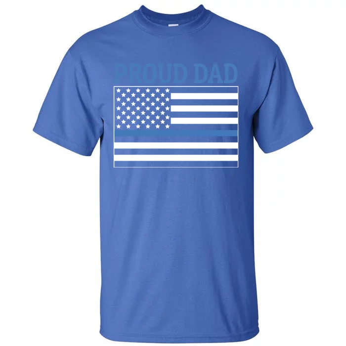 Police Officer Dad Proud Dad Gift Tall T-Shirt