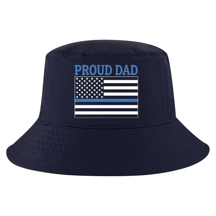 Police Officer Dad Proud Dad Gift Cool Comfort Performance Bucket Hat