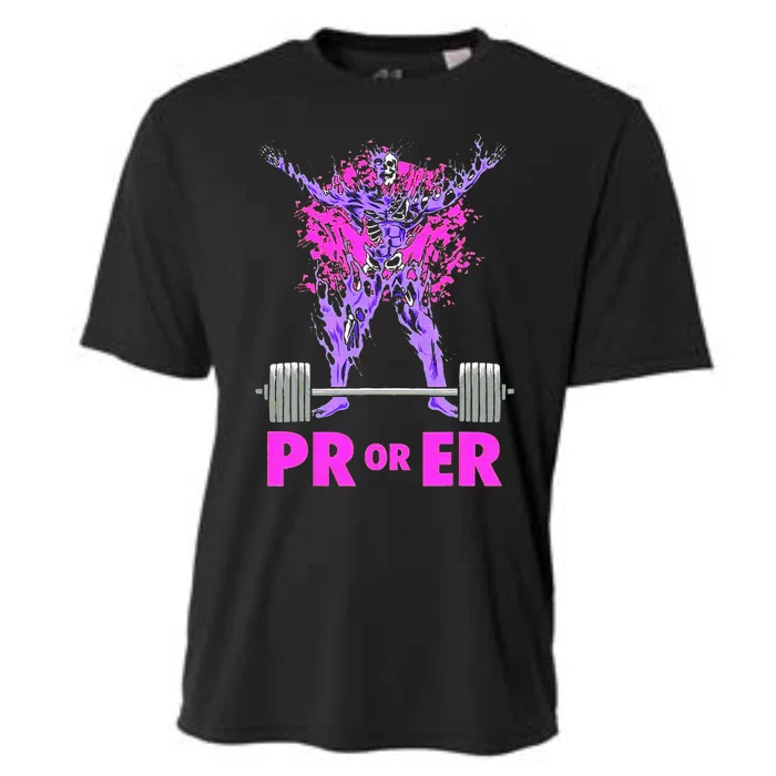 Pr Or Er Weightlifting Bodybuilding Fitness Gym Workout Cooling Performance Crew T-Shirt