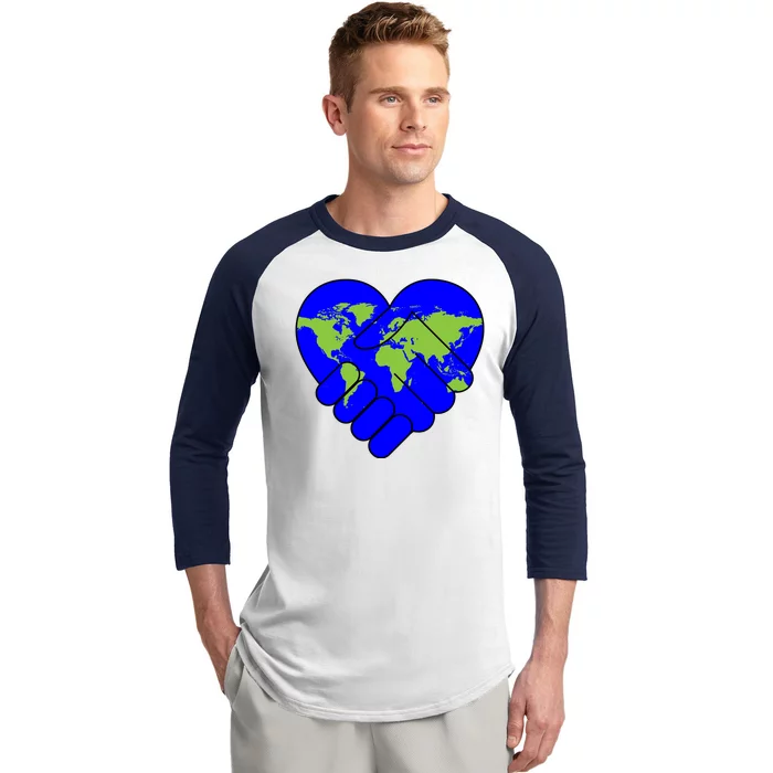 Peace On Earth Baseball Sleeve Shirt