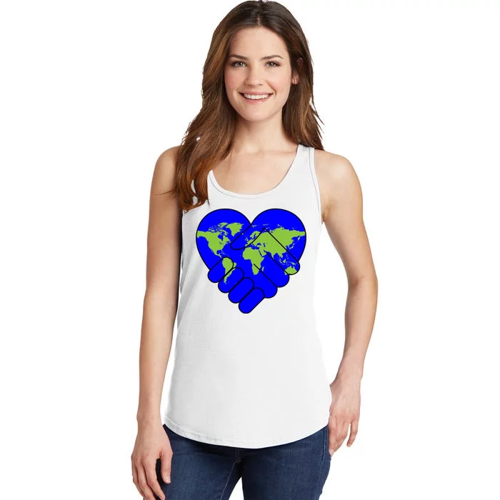 Peace On Earth Ladies Essential Tank