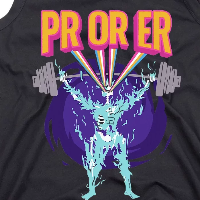 Pr Or Er Workout Bodybuilding Gym Weightlifting Tank Top