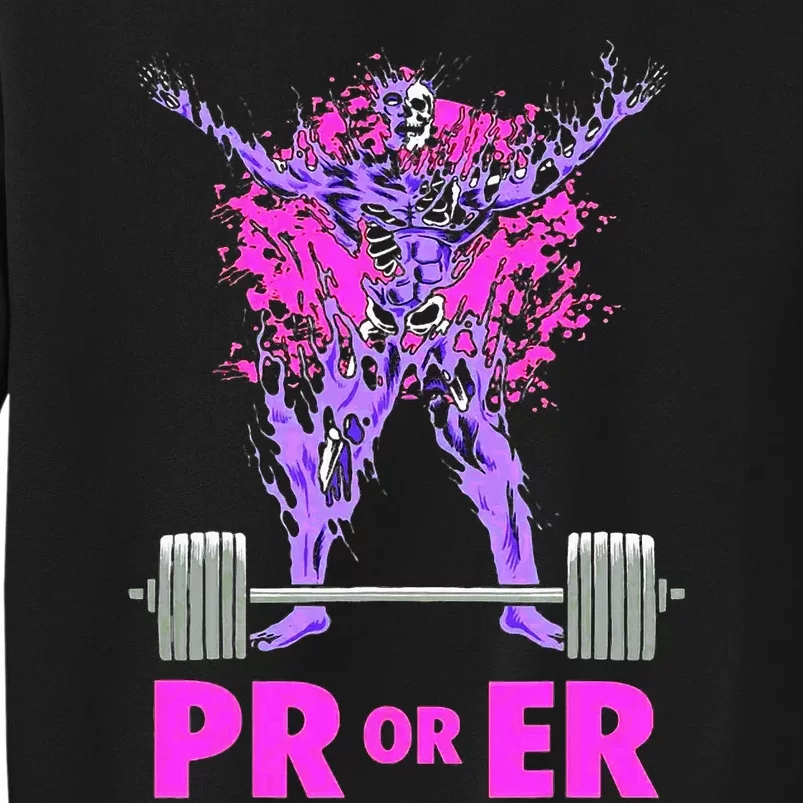 Pr Or Er Weightlifting Bodybuilding Fitness Gym Workout Sweatshirt